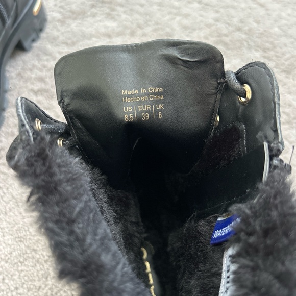 Black Fur-Lined Women's Boots Aldo - Picture 6 of 6